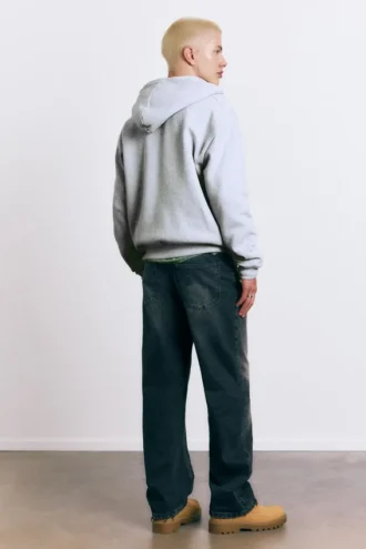 Sweats à capuche zippés avec inscription
