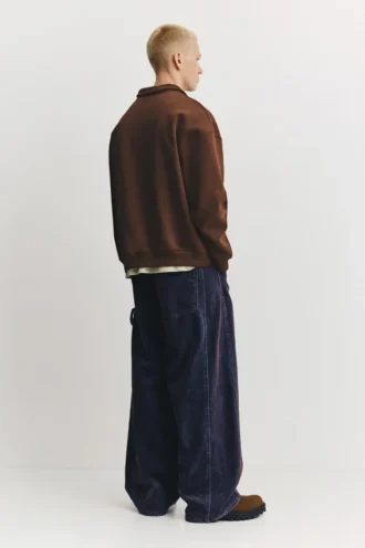 Sweats à col polo imprimés