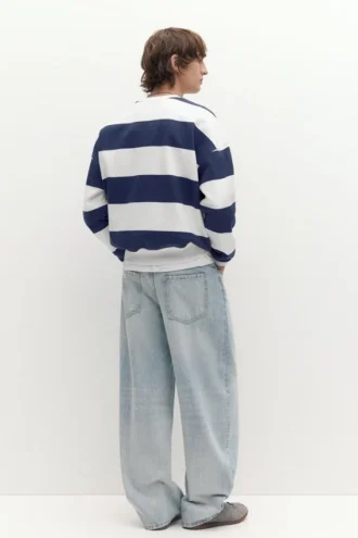 Sweats à col rond rayés