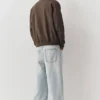 Sweats à col zippé marron Sweats à col zippé marron