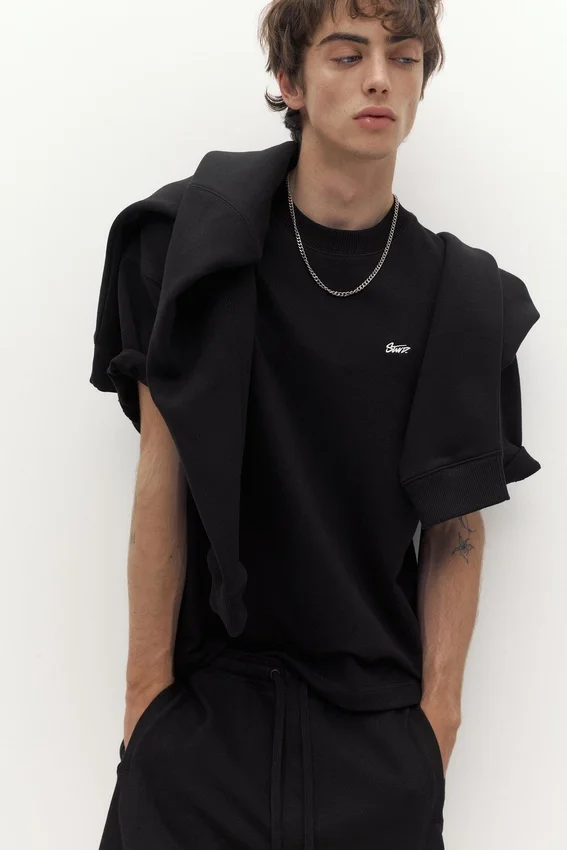 Sweats à manches courtes avec logo Sweats à manches courtes avec logo