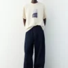Sweats à manches courtes avec motif Sweats à manches courtes avec motif