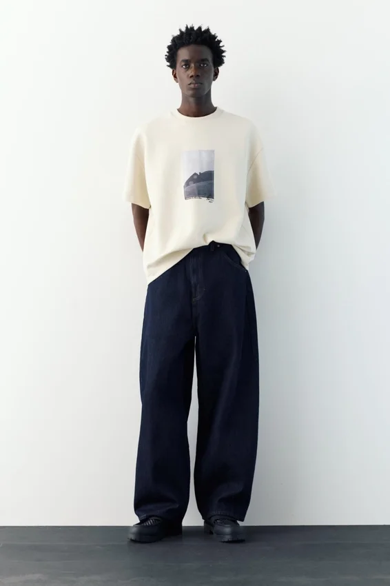 Sweats à manches courtes avec motif Sweats à manches courtes avec motif