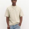 Sweats à manches courtes avec motif Sweats à manches courtes avec motif
