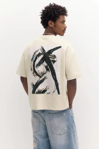Sweats à manches courtes avec motif