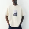 Sweats à manches courtes avec motif Sweats à manches courtes avec motif