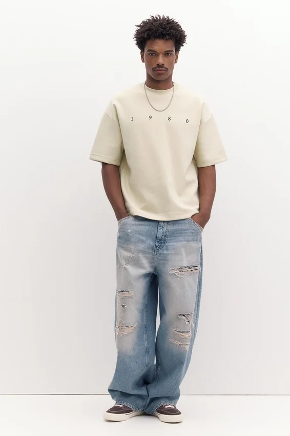 Sweats à manches courtes avec motif Sweats à manches courtes avec motif