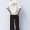 Sweats à manches courtes avec motif rétro Sweats à manches courtes avec motif rétro
