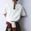Sweats à manches courtes avec motif rétro Sweats à manches courtes avec motif rétro
