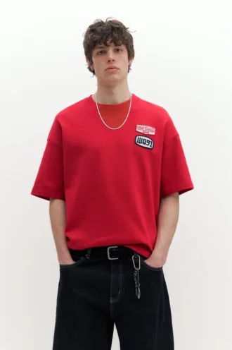 Sweats à manches courtes avec patch