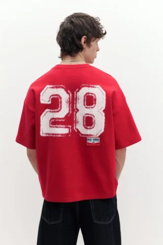 Sweats à manches courtes avec patch