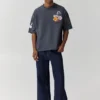 Sweats à manches courtes avec patchs Sweats à manches courtes avec patchs