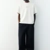 Sweats à manches courtes avec slogan Sweats à manches courtes avec slogan
