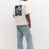 Sweats à manches courtes avec slogan Sweats à manches courtes avec slogan