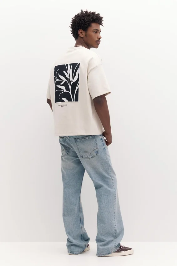 Sweats à manches courtes avec slogan Sweats à manches courtes avec slogan