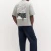 Sweats à manches courtes avec slogan Sweats à manches courtes avec slogan