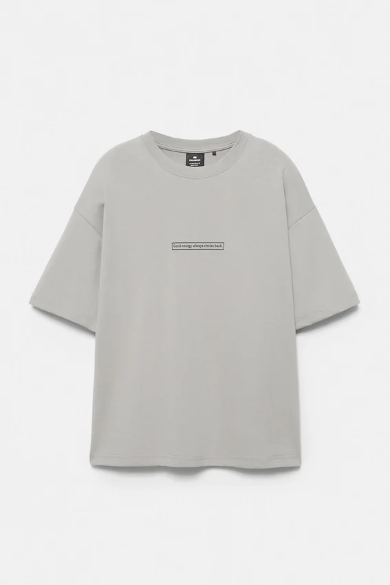 Sweats à manches courtes avec slogan Sweats à manches courtes avec slogan