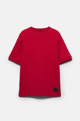 Sweats à manches courtes en interlock