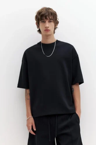 Sweats à manches courtes en interlock