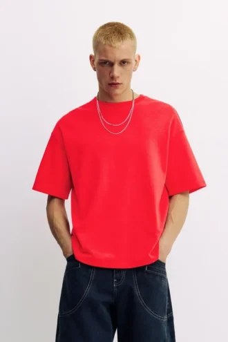 Sweats à manches courtes en interlock