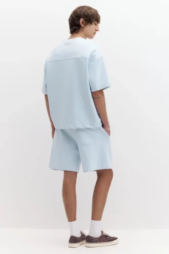 Sweats à manches courtes en interlock