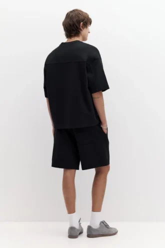 Sweats à manches courtes en interlock