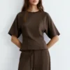 Sweats à manches courtes et toucher doux