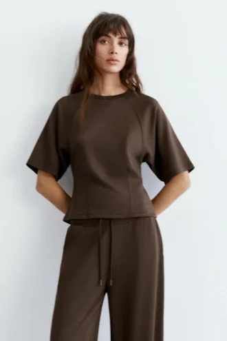 Sweats à manches courtes et toucher doux