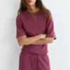 Sweats à manches courtes et toucher doux