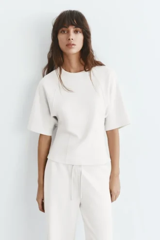 Sweats à manches courtes et toucher doux