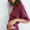Sweats à manches courtes et toucher doux
