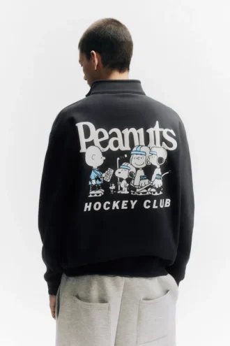 Sweats Peanuts™ à fermeture éclair quart de longueur Sweats Peanuts™ à fermeture éclair quart de longueur