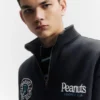 Sweats Peanuts™ à fermeture éclair quart de longueur