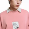 Sweats à étiquette rose Sweats à étiquette rose