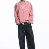 Sweats à étiquette rose Sweats à étiquette rose