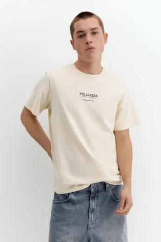 T-shirt avec logo brodé