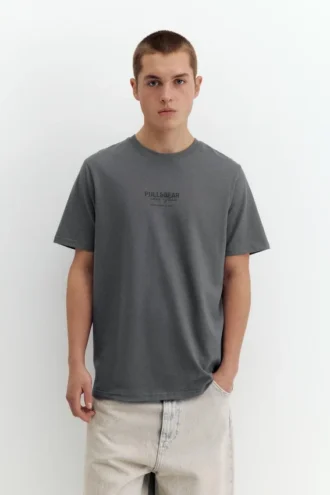 T-shirt avec logo brodé