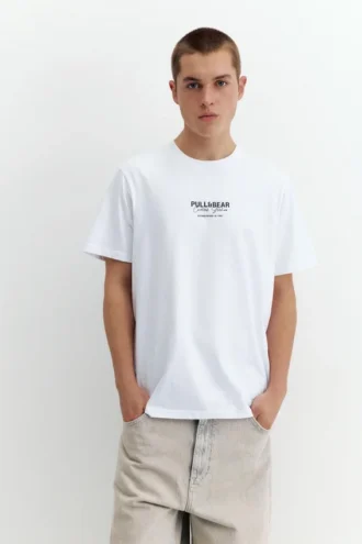 T-shirt avec logo brodé