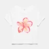 T-shirt avec motif floral T-shirt avec motif floral