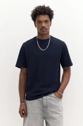 T-shirt basique à manches courtes en coton
