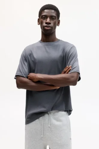 T-shirt basique à manches courtes en coton