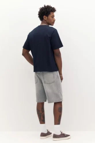 T-shirt basique à manches courtes en coton
