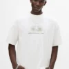 T-shirt blanc avec motif hérisson T-shirt blanc avec motif hérisson