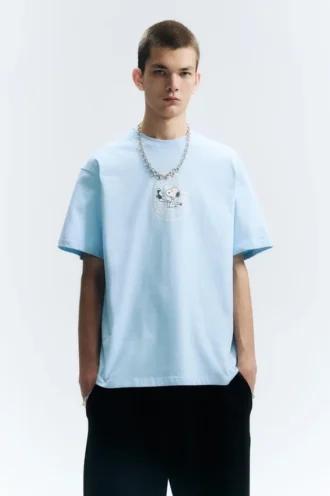 T-shirt bleu Peanuts