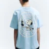 T-shirt bleu Peanuts T-shirt bleu Peanuts