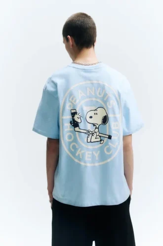 T-shirt bleu Peanuts
