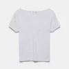 T-shirt à col en V T-shirt à col en V