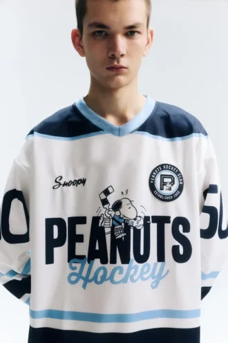 T-shirt de hockey Peanuts