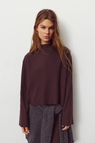 T-shirt en maille douce