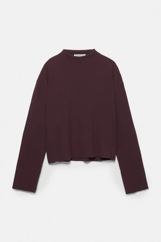 T-shirt en maille douce T-shirt en maille douce